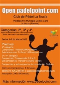 cartelopenpadelpoint