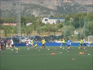 La Nucía es la sede en la provincia de Alicante de los cursos de entrenador de fútbol