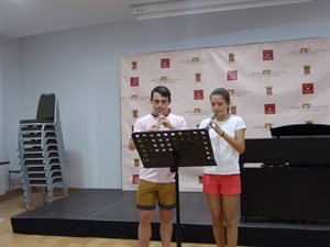 Dueto de oboe de Daniel Andreu y Merce Hernández