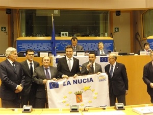La Nucía en noviembre de 2012 en Bruselas recibió el galardón de "Villa Europea del Deporte" por ACES Europe
