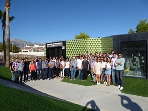Más de 70 arquitectos de toda la provincia de Alicante participaron en esta visita, programada por el Colegio de Artquitectos de Alicante