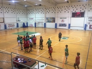 Cuatro equipos del Sporting Fútbol Sala La Nucía jugaron partidos amistosos en Calpe