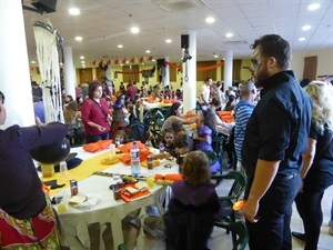 La merienda y Fiesta de Halloween se desarrolló en el Salón Social El Cirer de La Nucía