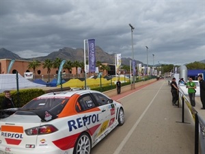 Cristián García, comandó el Rallye durante todo el día