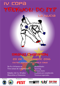 La Nucia Cartel Taekwondo Copa 2016