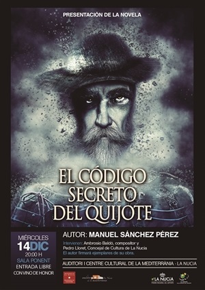 Cartel de la Presentación del libro de Manuel Sánchez