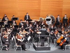 La Orquesta de Jóvenes de la Provincia de Alicante no faltó a su cita navideña con l'Auditori de la Mediterranía