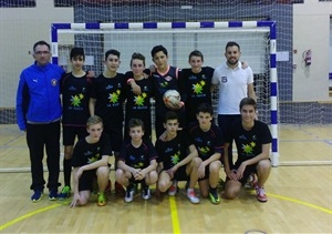 El equipo cadete del Sporting Fútbol Sala La Nucía