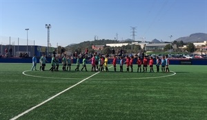 El benjamín B ganó 4-0 al Gimnàstic Sant Vicent