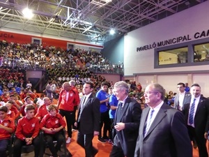 El acto fue presidido por Ángel María Villar, pte. RFEF