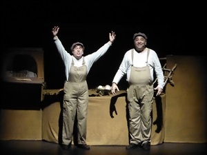 La obra fue representada por la compañia valenciana "La Carreta Teatro"