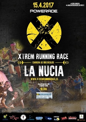 Cartel de la Xtremrunning de La Nucía