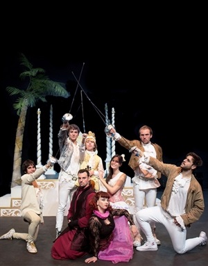 “D’Artagnan y los 3 Mosqueteros” tiene una cuidada puesta en escena con música en directo