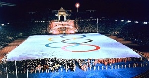 Ceremonia e inauguración de los Juegos Olímpicos de Barcelona '92