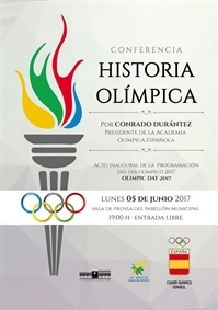 La Nucia Cartel COnf Olimpismo 2017