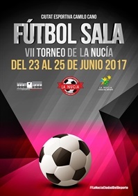 La Nucia CD Cartel Futbol Sala VII Torneo junio 2017