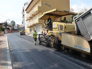 Hoy acabarán las obras de asfaltado de este tramo de CV 760