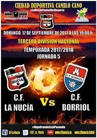 La Nucia CF Cartel vs Borriol sept 2017