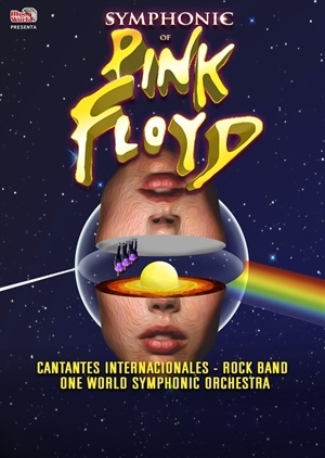 Cartel del “Symphonic of Pink Floyd”