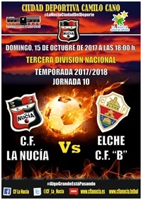 La Nucia CF Cartel vs Elche Ilicitana oct 2017
