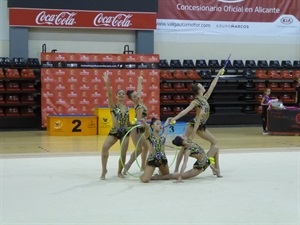 En esta competición participaron las mejores gimnastas de la provincia