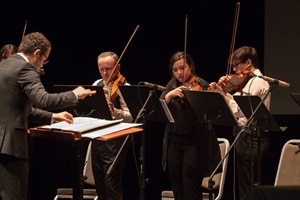 Esta orquesta de cámara actuaba por primera vez en l'Auditori de La Nucía