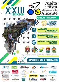 La Nucia cartel Vuelta Ciclista Provincia 2018