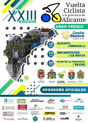 Cartel de la Vuelta Ciclista a la Provincia de Alicante