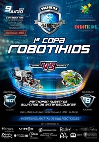 La Nucia Cartel Copa Robotikids 2018
