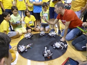 Las luchas de robots fuer la competición con más expectación