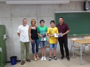 En 1º ESO ha habido empate en las mejores notas con Juan Soriano e Iván Frau