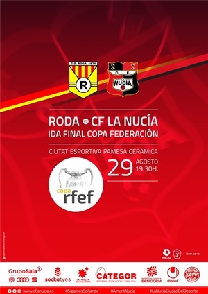 Cartel del partido de Ida de la Final de La Copa RFEF