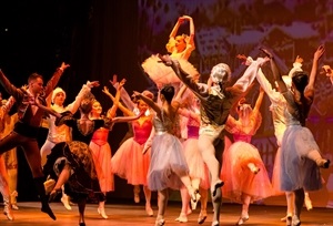 Esta conocidisima obra llegó a La Nucía con la compañia "Teatro Ballet de Moscú"