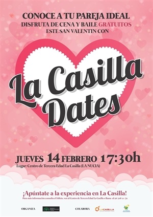 El 14 de febrero es la cita para la II Edición de La Casilla Dates