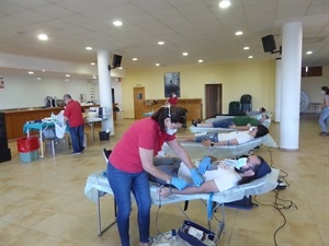 La donación de sangre del pasado viernes en el Cirer fue todo un éxito