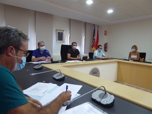 La Mesa General de Negociación se ha celebrado esta mañana en el Salón de Plenos del Ayuntamiento de La Nucía