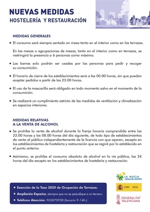 El folleto también se puede encontrar en la web municipal de La Nucía