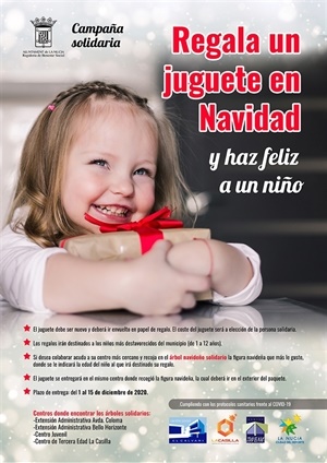Imagen del Cartel de la I Campaña Regala un Juguete en Navidad