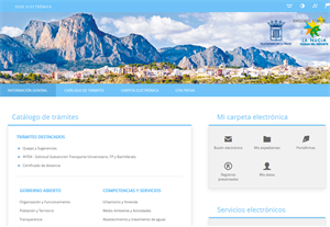 La subvención se puede tramitar on-line a través de la Sede Electrónica del Ayuntamiento de La Nucía