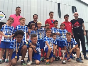 El Ciudad de Benidorm fue el ganador del XIII Torneo Comarcal de Prebenjamines de Fútbol 8 de La Nucía